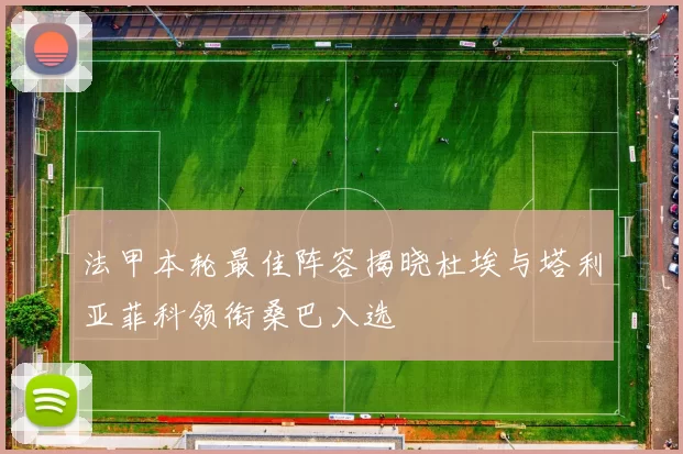 法甲本轮最佳阵容揭晓杜埃与塔利亚菲科领衔桑巴入选